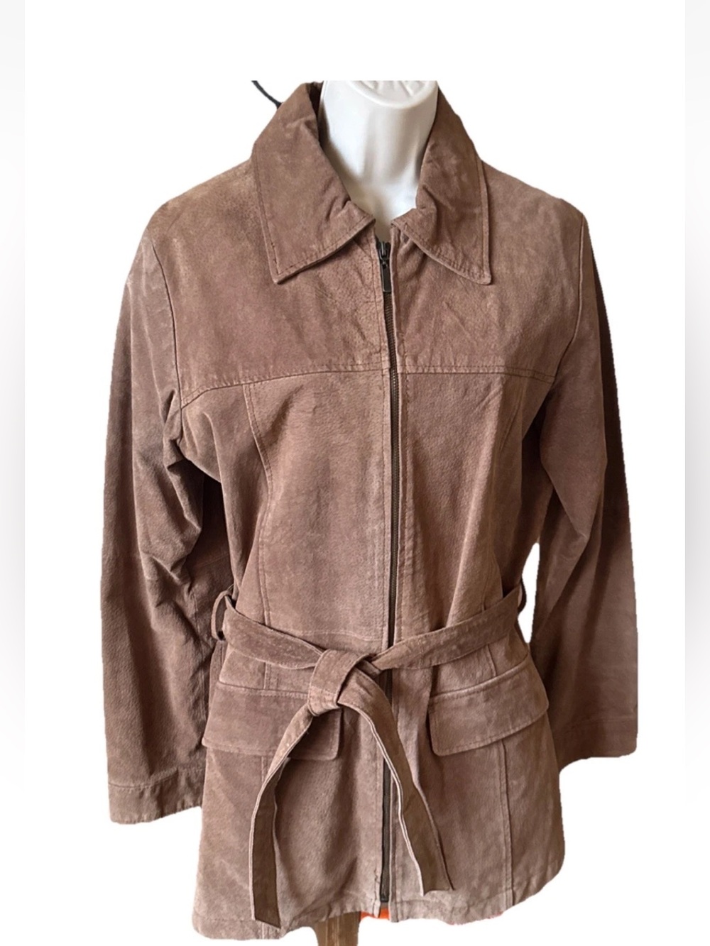 Rampage Outwear Suede Leather Jacket Size S